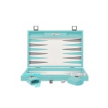 Backgammon en Cuir - Effet Buffle - Format Large