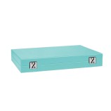 Backgammon en Cuir - Effet Buffle - Format Large