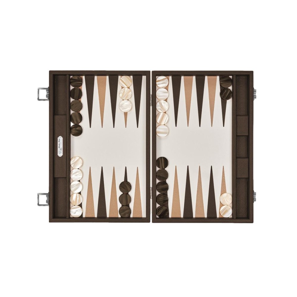 Büffelleder Backgammon Large