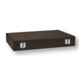 Backgammon en Cuir - Effet Buffle - Format Large