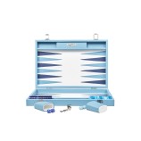 Backgammon en Cuir - Effet Buffle - Format Large