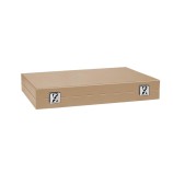 Backgammon en Cuir - Effet Buffle - Format Large