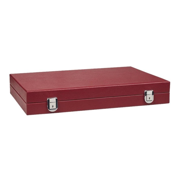 Backgammon en Cuir - Effet Buffle - Format Large
