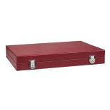 Backgammon en Cuir - Effet Buffle - Format Large