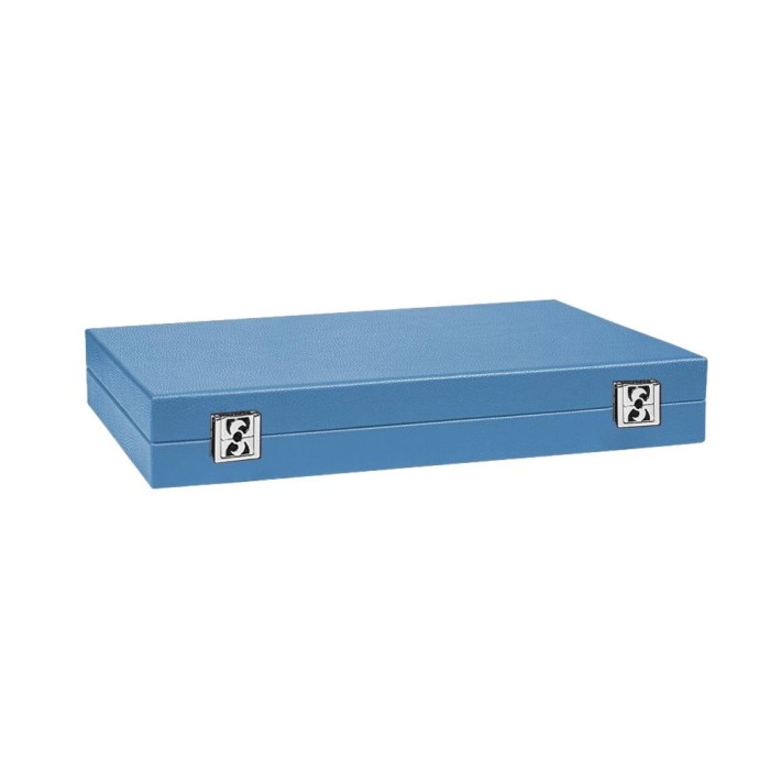 Backgammon en Cuir - Effet Buffle - Format Large