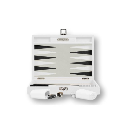 Backgammon en Cuir - Effet Buffle - Format Medium