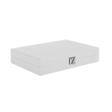 Backgammon en Cuir - Effet Buffle - Format Medium