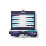 Backgammon en Cuir - Effet Buffle - Format Medium