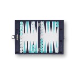 Backgammon en Cuir - Effet Buffle - Format Medium
