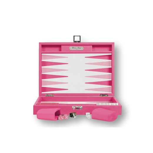 Backgammon en Cuir - Effet Buffle - Format Medium