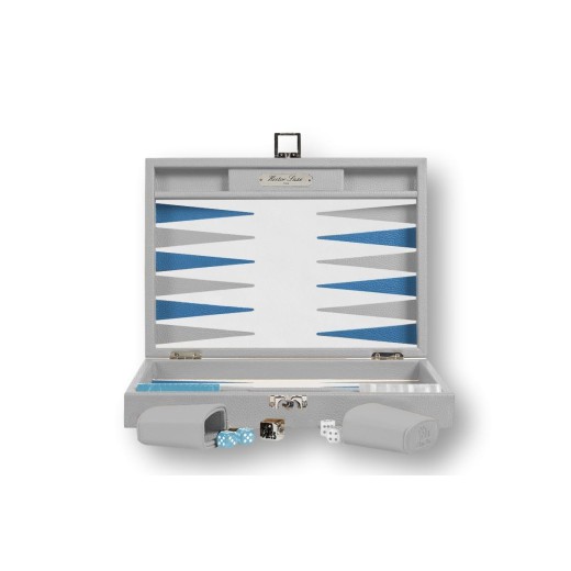 Backgammon en Cuir - Effet Buffle - Format Medium