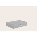 Backgammon en Cuir - Effet Buffle - Format Medium