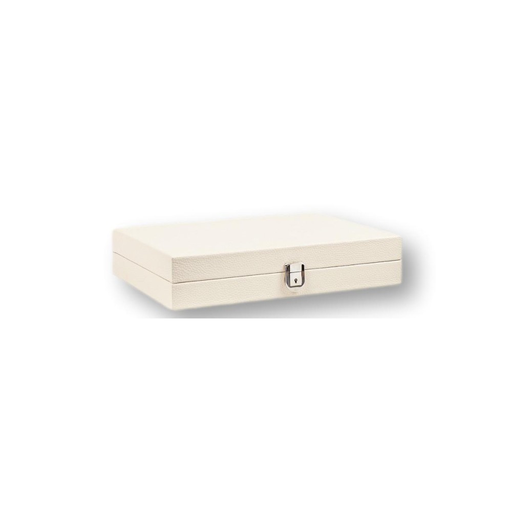 Backgammon en Cuir - Effet Buffle - Format Medium