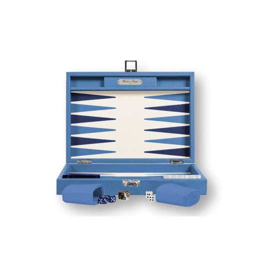 Backgammon en Cuir - Effet Buffle - Format Medium