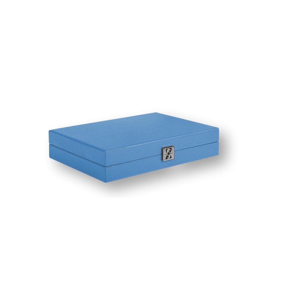 Backgammon en Cuir - Effet Buffle - Format Medium