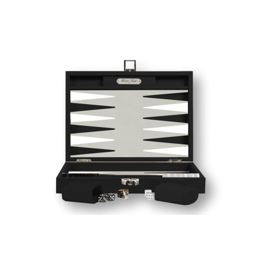 Backgammon en Cuir - Effet Buffle - Format Medium