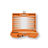 Backgammon en Cuir - Effet Buffle - Format Medium