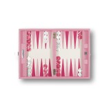 Backgammon en Cuir - Effet Buffle - Format Medium