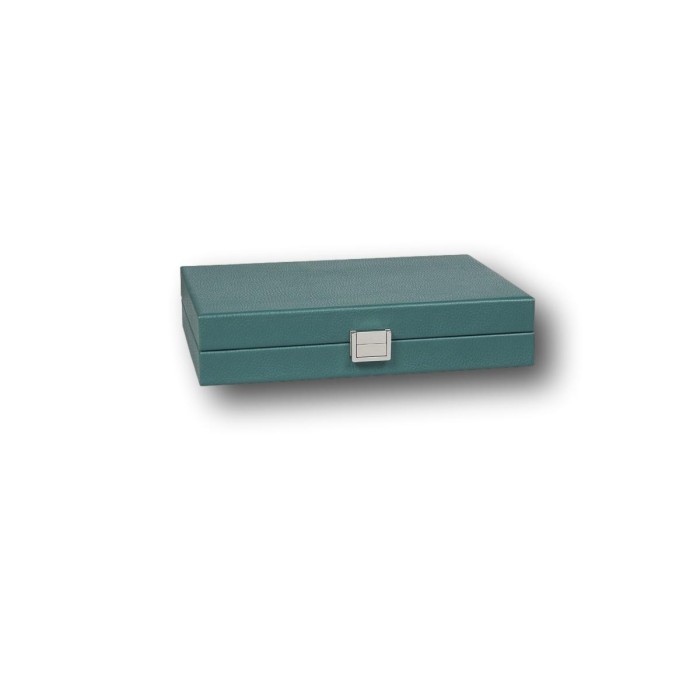 Backgammon en Cuir - Effet Buffle - Format Small