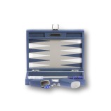Backgammon en Cuir - Effet Buffle - Format Small