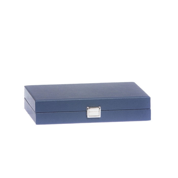 Backgammon en Cuir - Effet Buffle - Format Small
