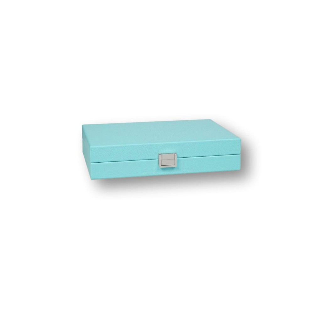 Backgammon en Cuir - Effet Buffle - Format Small