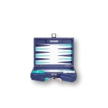 Backgammon en Cuir - Effet Buffle - Format Small