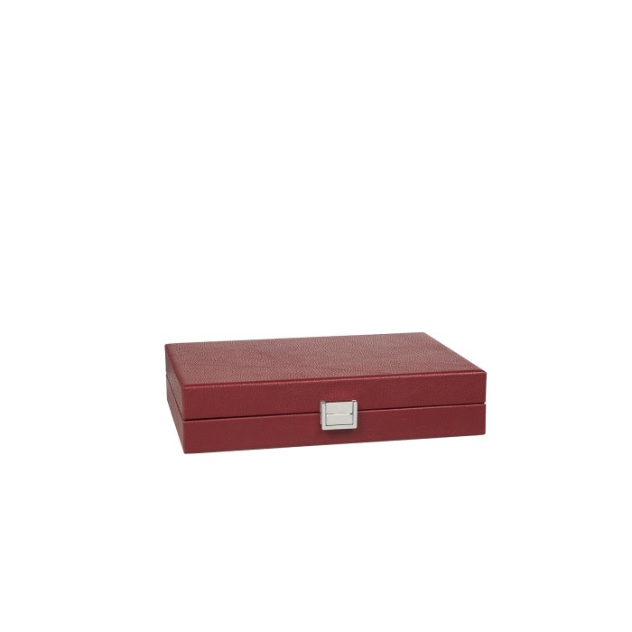 Backgammon en Cuir - Effet Buffle - Format Small