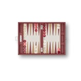 Backgammon en Cuir - Effet Buffle - Format Small
