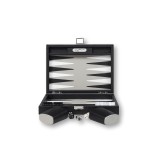 Backgammon en Cuir - Effet Buffle - Format Small
