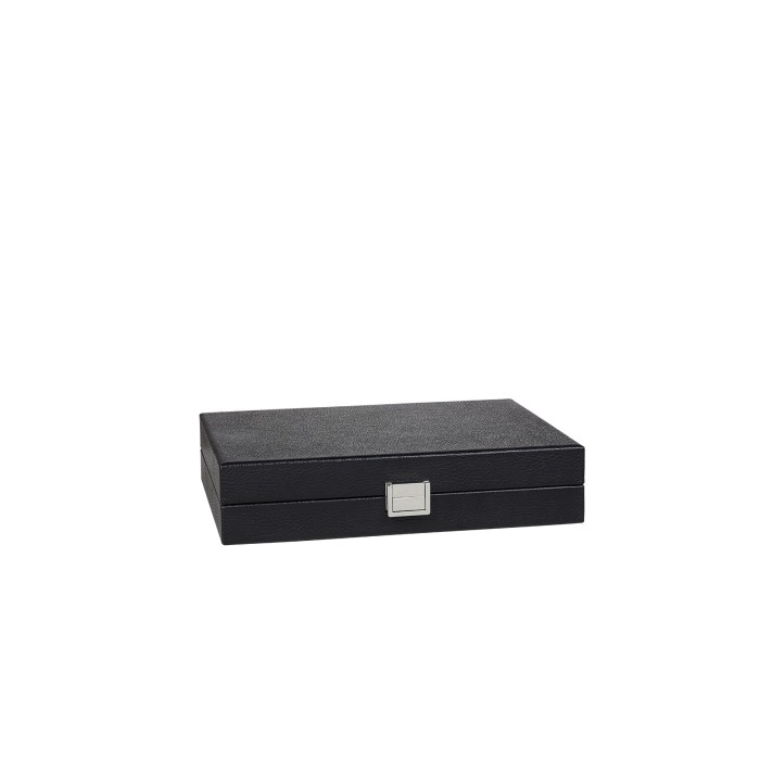 Backgammon en Cuir - Effet Buffle - Format Small