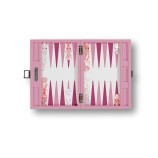 Backgammon en Cuir - Effet Buffle - Format Small