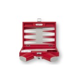 Backgammon en Cuir - Effet Buffle - Format Small