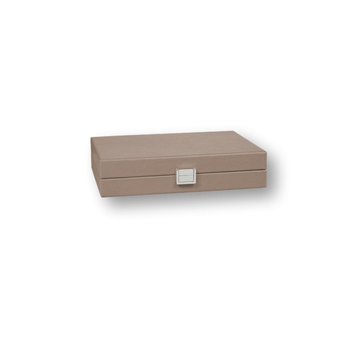 Backgammon en Cuir - Effet Buffle - Format Small
