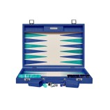 Backgammon en Cuir - Effet Chaîne - Format Compétition