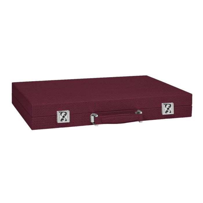 Backgammon en Cuir - Effet Chaîne - Format Compétition