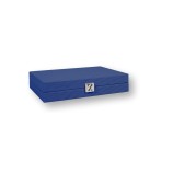 Backgammon en Cuir - Effet Chaîne - Format Medium