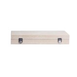Backgammon en Cuir - Effet Galuchat - Format Large