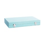 Backgammon en Cuir - Effet Galuchat - Format Large