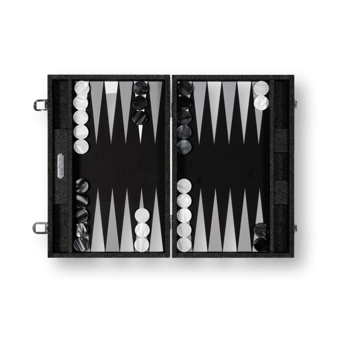 Backgammon en Toile - Façon Jeans - Format Large