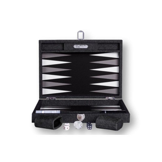 Backgammon en Toile - Façon Jeans - Format Medium