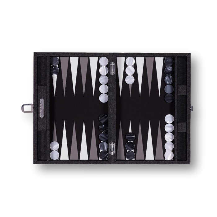 Backgammon en Toile - Façon Jeans - Format Medium