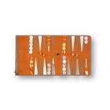 Backgammon de Voyage en Cuir de Velours Backgammon de Voyage en Cuir de Velours