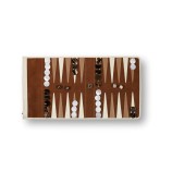 Backgammon de Voyage en Cuir de Velours Backgammon de Voyage en Cuir de Velours