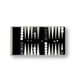 Backgammon de Voyage en Jeans Denim