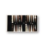 Backgammon de Voyage en Jeans Denim