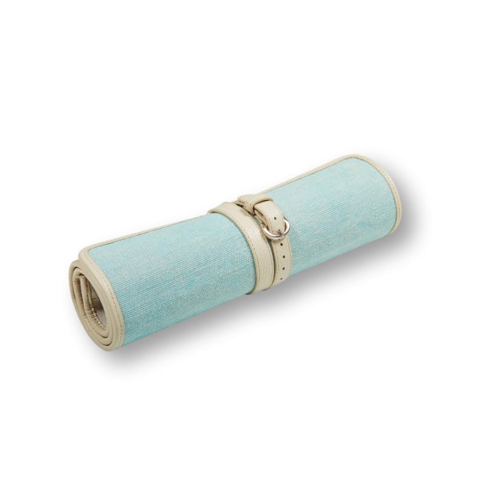 Backgammon de Voyage en Jeans Denim