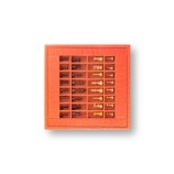 Coffret d'échecs - Cuir - Effet Alligator - 35cm