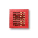 Coffret d'échecs - Cuir - Effet Alligator - 35cm
