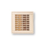 Coffret d'échecs - Cuir - Effet Alligator - 35cm